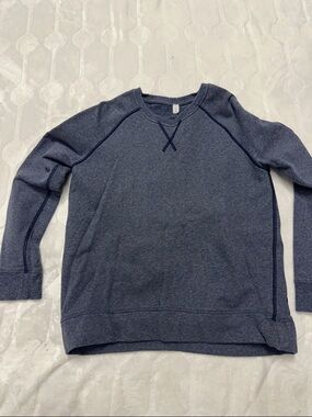 Lululemon Navy Crewneck Sweatshirt